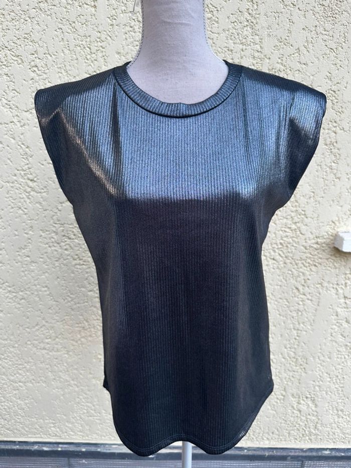 🌸 T-shirt argenté brillant - chic et tendance 🌸