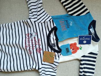 Lot de 2 pyjamas garçon absorba et terre de marin