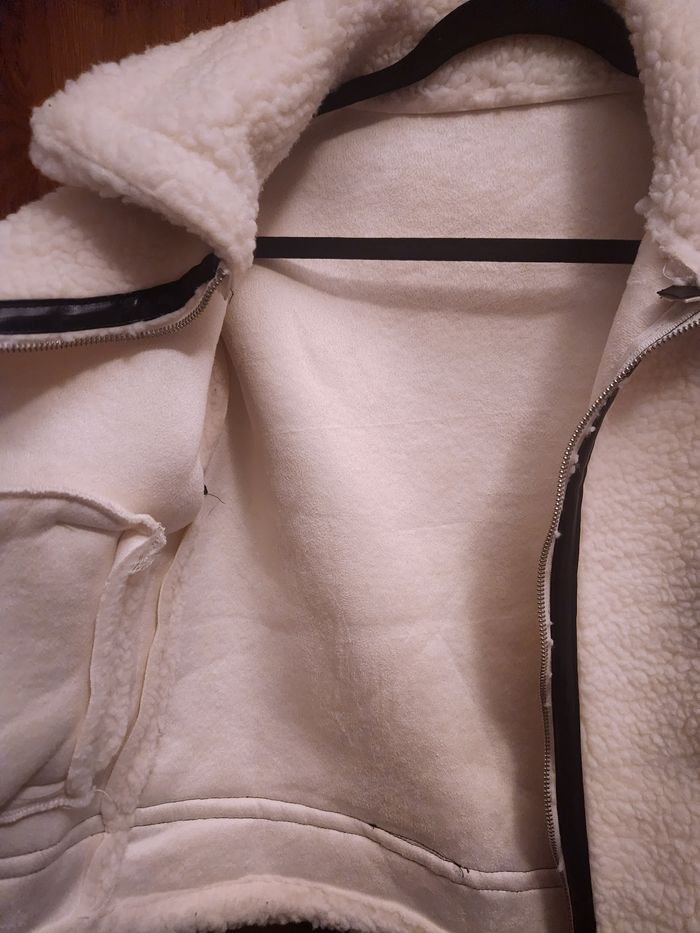 Manteau mouton fausse fourrure neuf - photo numéro 6