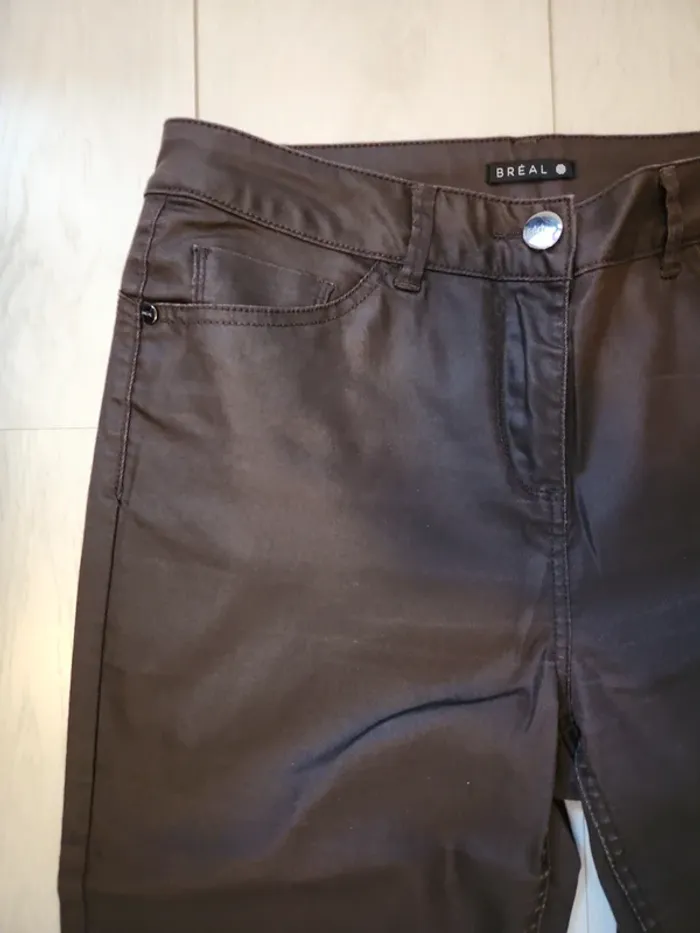 Pantalon marron Bréal - photo numéro 4