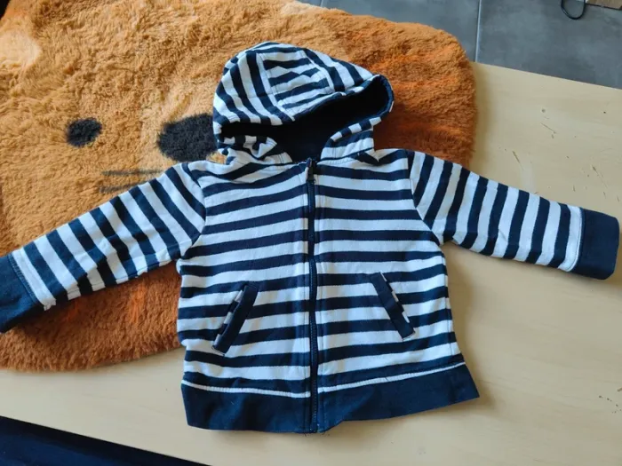 Gilet rayé