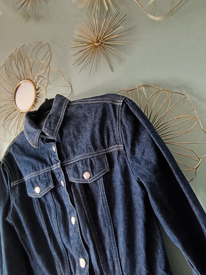 Combinaison jeans taille 34 - photo numéro 7