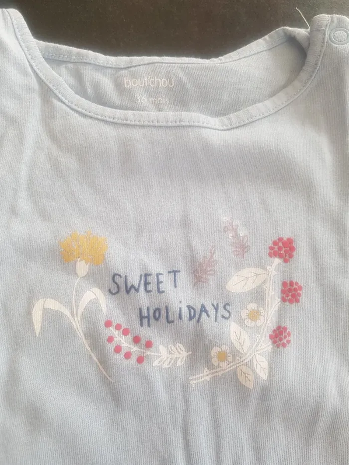 Tee shirt sans manches Monoprix 3 ans - photo numéro 2