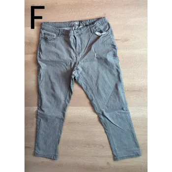 Jean gris stretch GEMO – T48 – confort coton