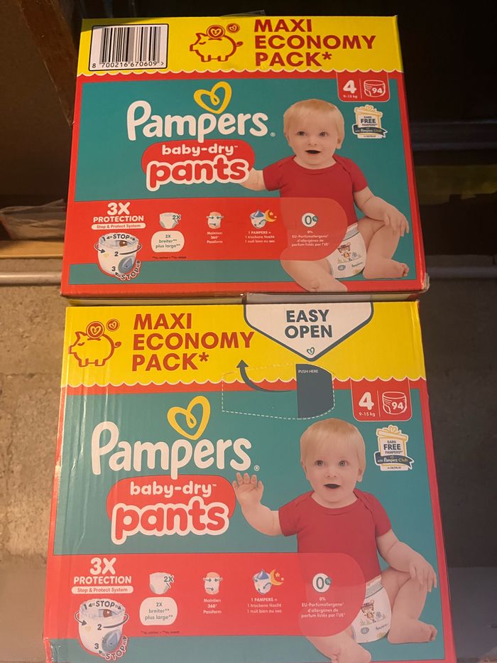 Couches Pampers t4 pants