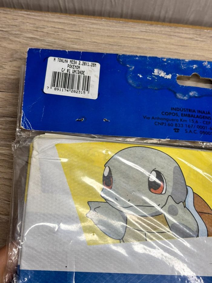 Nappe en papier vintage Pokémon goodies - photo numéro 6