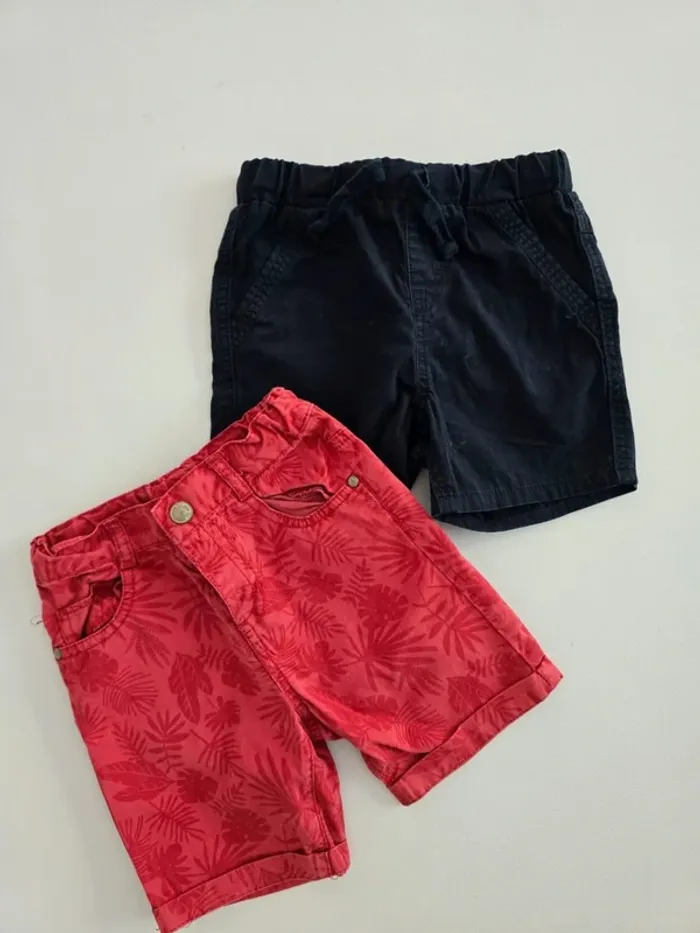 Lot de 2 shorts