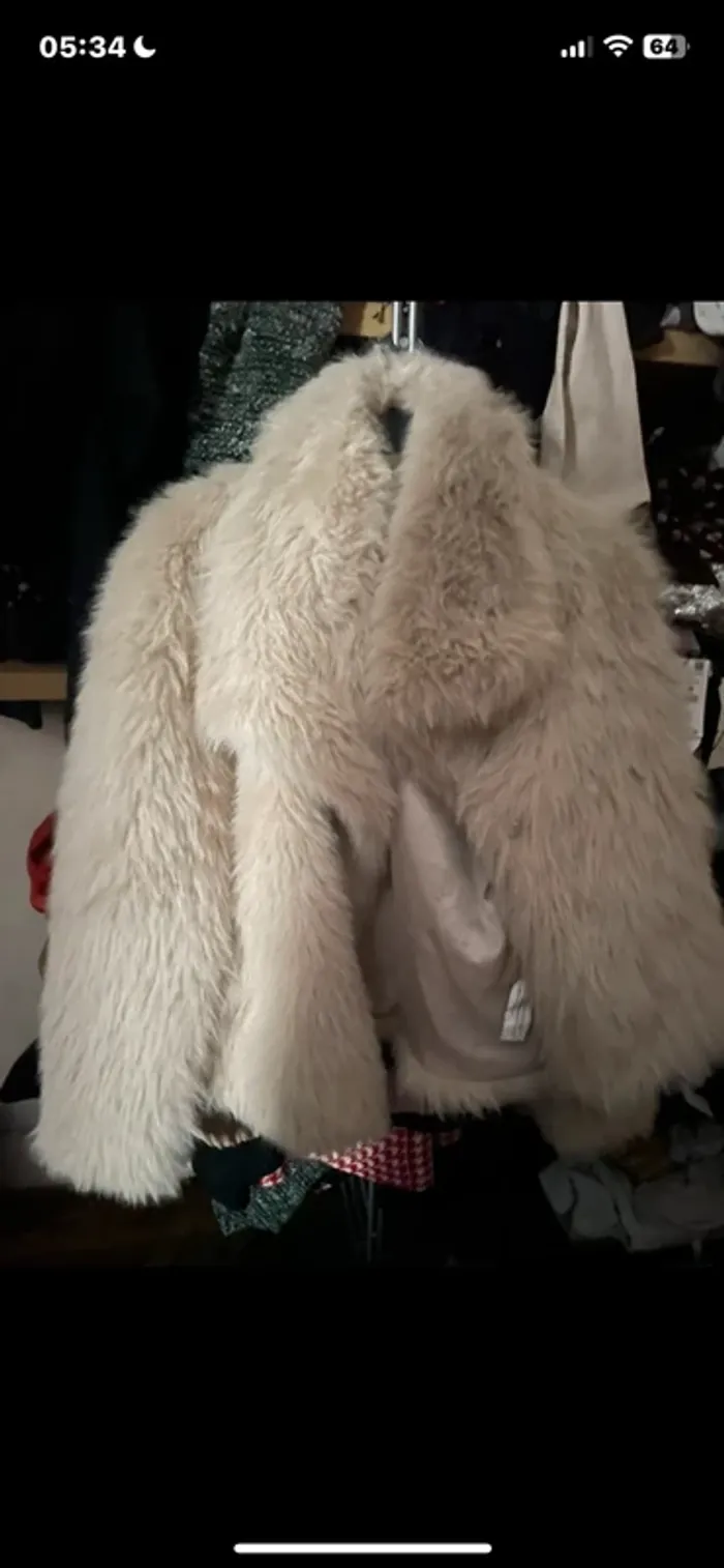 Très beau manteau col châle Zara  taille M.L - photo numéro 2