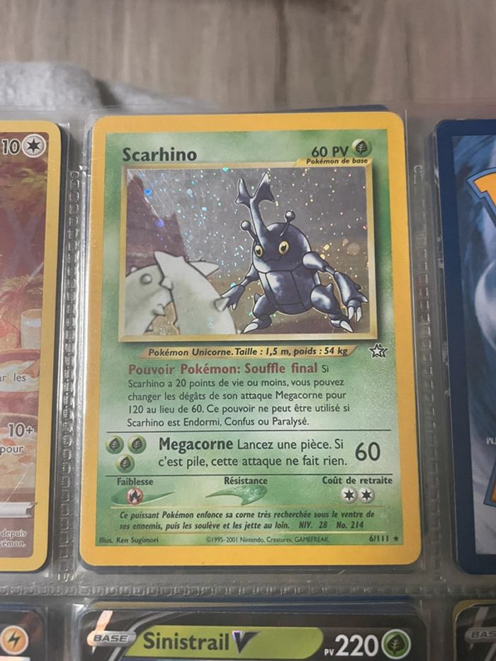 Carte Pokemon ancienne édition - photo numéro 9