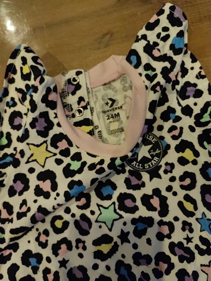 Combishort Converse 24mois fille - photo numéro 4