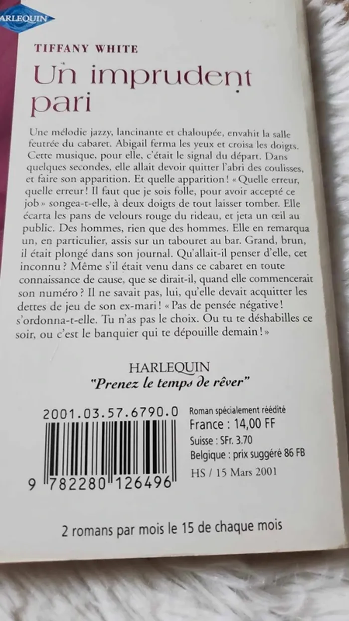 lot 2X livres Harlequin - photo numéro 8