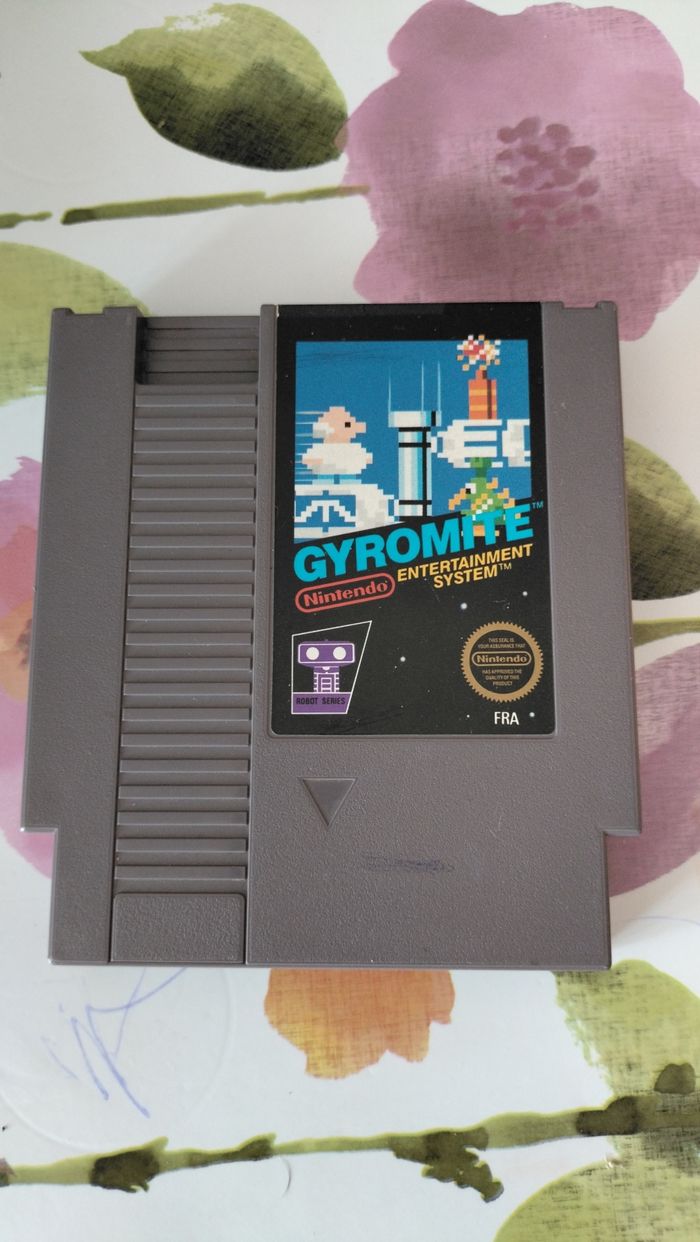 Jeu Nintendo NES Gyromite
