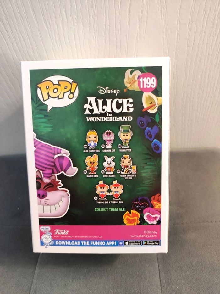 Figurine Funko Pop Cheshire Cat 1199-
Alice in Wonderland - Disney - photo numéro 3