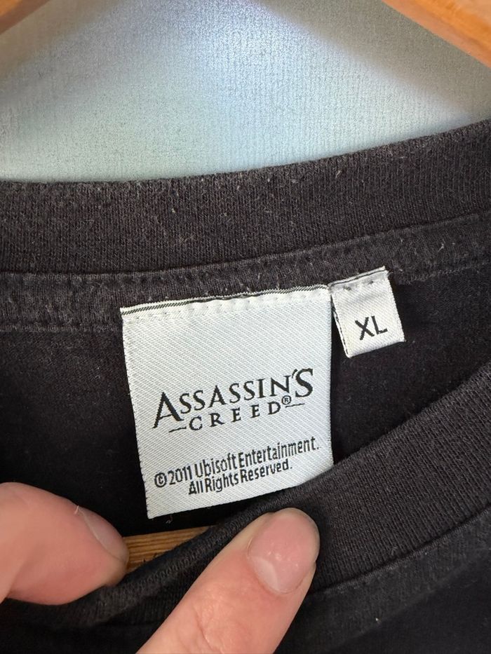 T-shirt Assasin s creed ubisoft 2011 black flag - photo numéro 3