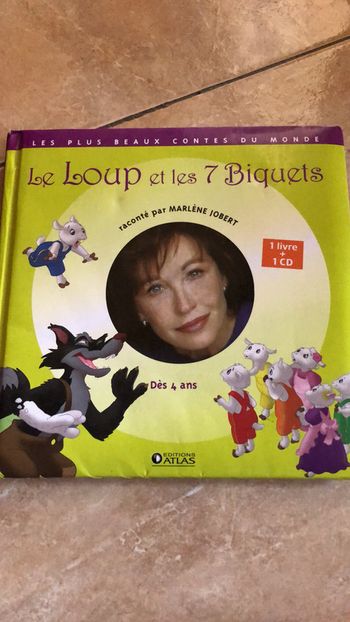 Livre les loups et les 7 briques
