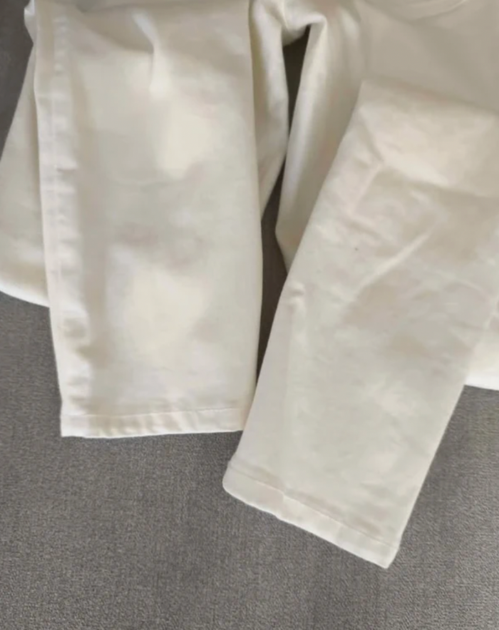 Jean Blanc Slim Fit Bonobo 34/24 - photo numéro 4