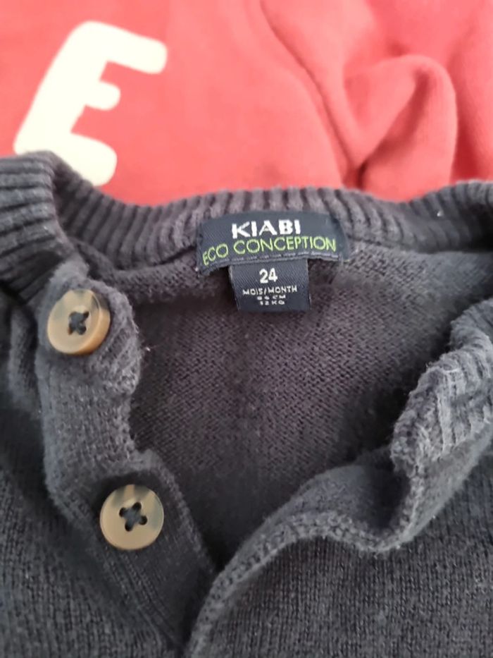 Lot 2 pull/sweat - photo numéro 2