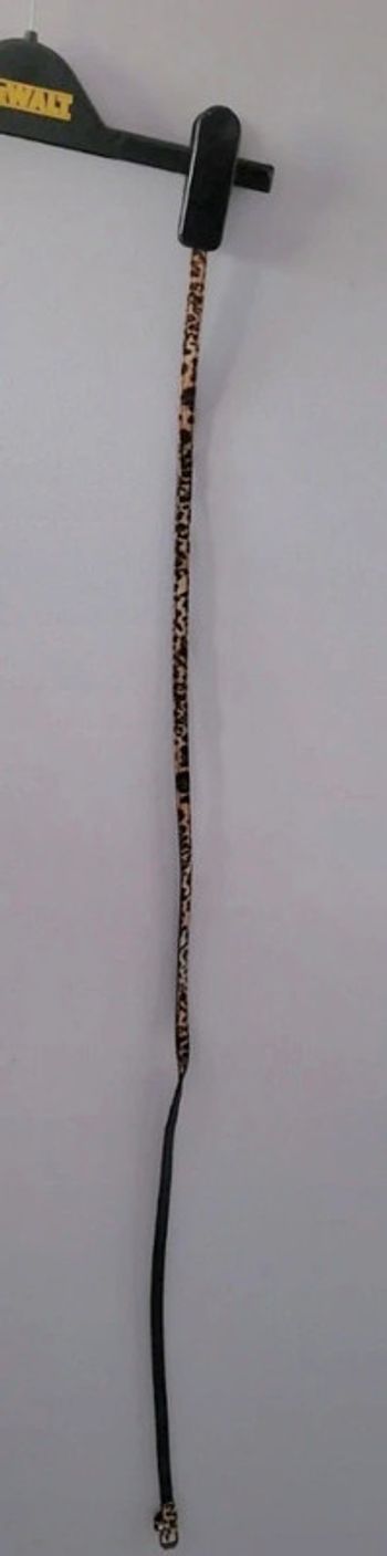Ceinture fine 95 cm imprimé animal