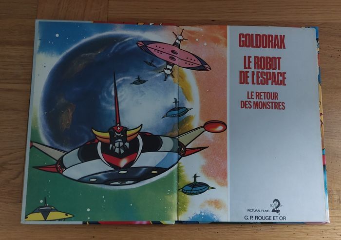 Goldorak - livre Vintage de 1978 Antenne 2 - photo numéro 4