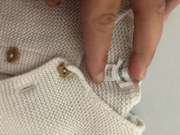 Gilet vertbaudet 3 mois - photo numéro 3