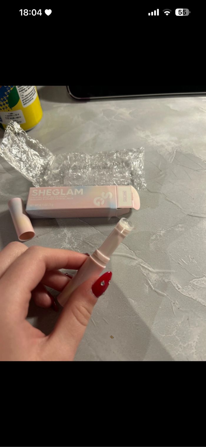Stick jelly brillant à lèvres Sheglam - Neuf avec étiquette - photo numéro 4