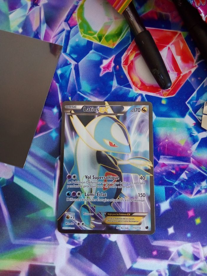 Latios ex 113/116 glaciation plasma excellent état - photo numéro 2