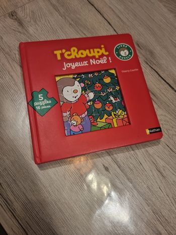 Livre puzzle tchoupi