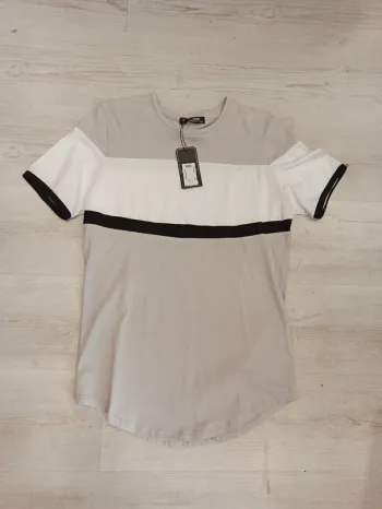Tee shirt gris homme uni L