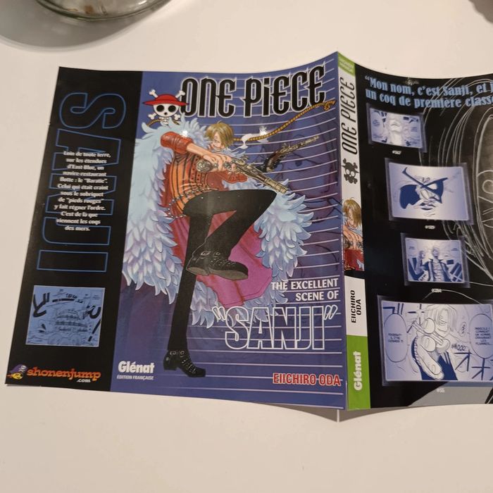 Jaquette one piece log Sanji - photo numéro 2