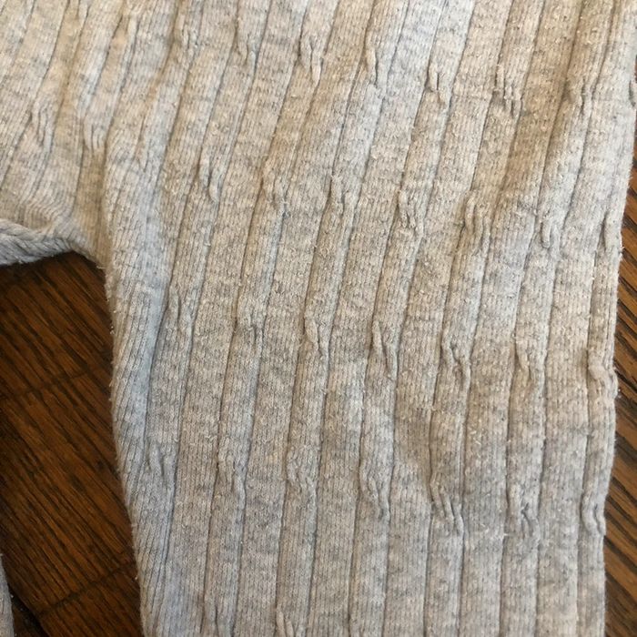 Leggings en maille côtelé - photo numéro 2