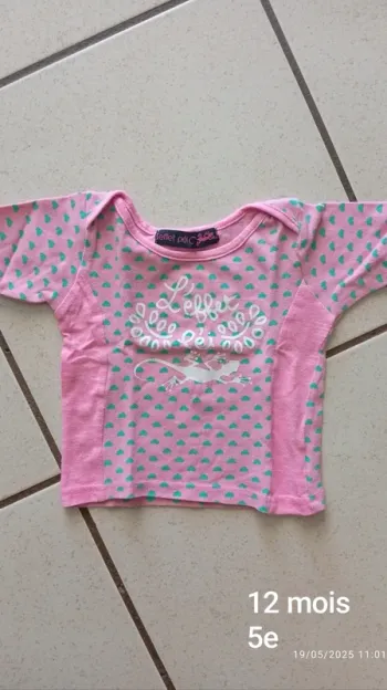 Tee-shirt 1 an