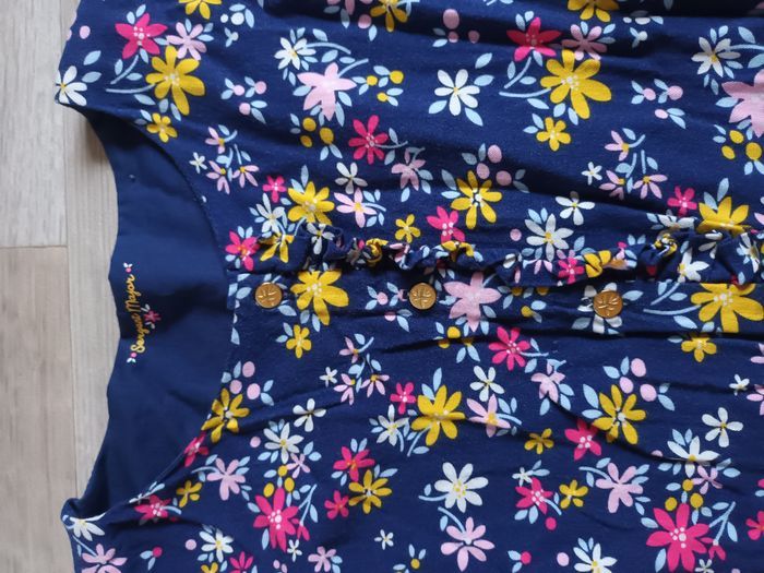 robe sergent major 11 ans hiver fille neuf bleu manches longues - photo numéro 2