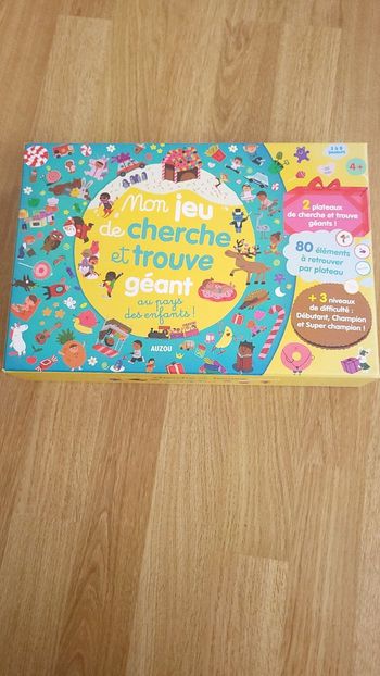 Jeu de cherche et trouve géant