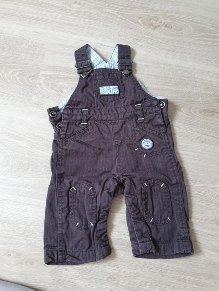 Salopette bleu marine