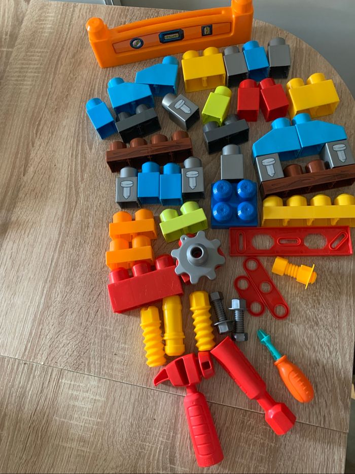 Méga bloks mon petit atelier de bricolage - photo numéro 3