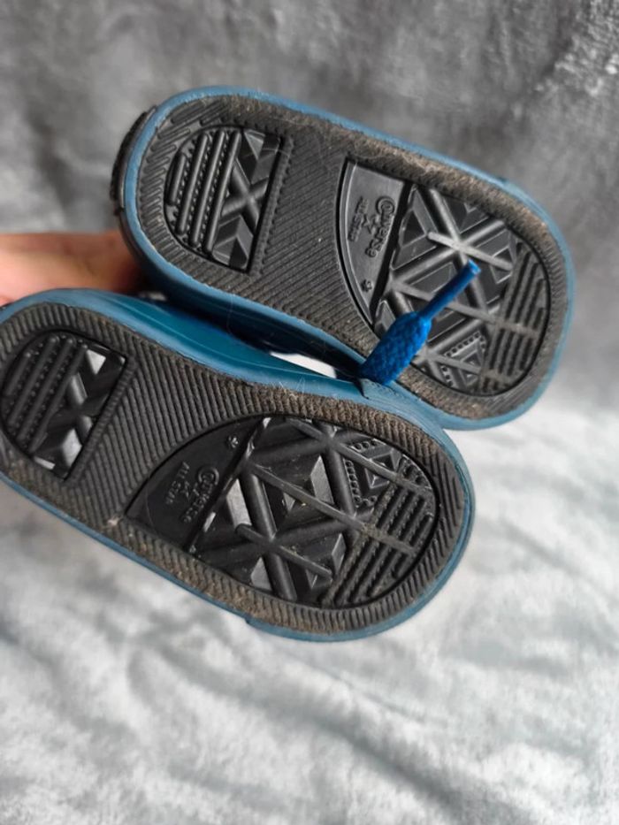 Basket converse bleu 18 - photo numéro 7