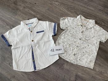 Chemises 12 mois