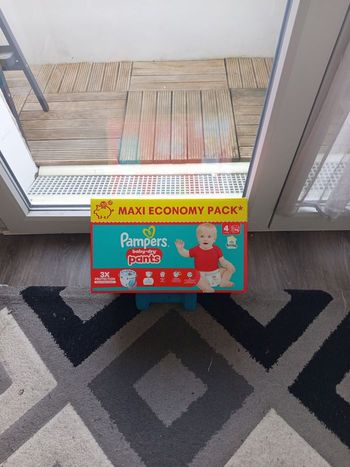 Pampers pants taille 4,5,6,7