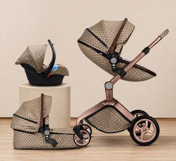 Poussette 3 en 1 Hot Mom