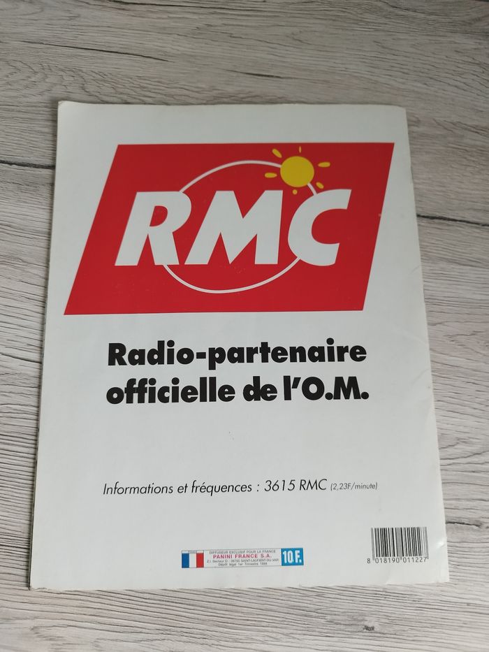 Album panini complet football olympique de Marseille - photo numéro 2