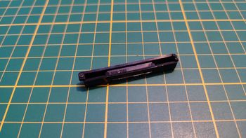 Plaque immatriculation miniature Bburago burago Ferrari Testarossa 1984 1/18 1/18e 1/18ème #C42