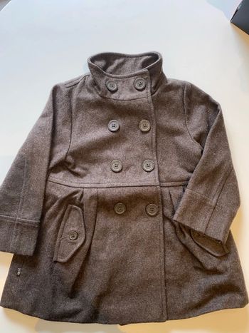 Manteau en laine Obaïbi T. 23 mois