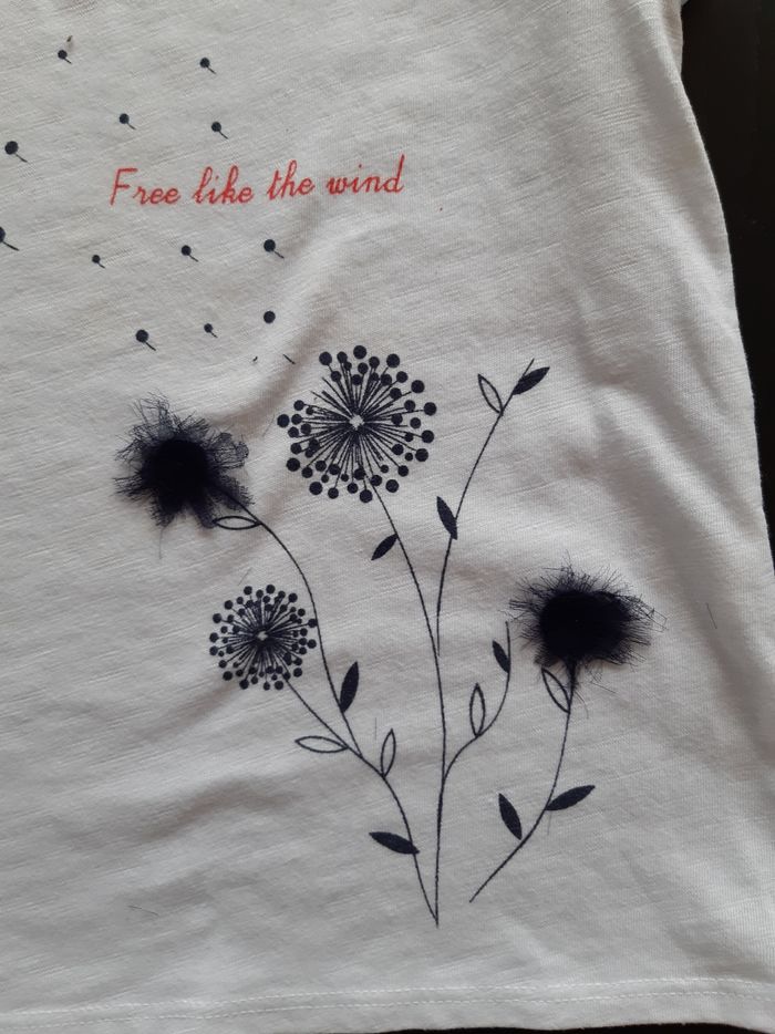 Tee-shirt manches en voile 6ans - photo numéro 2