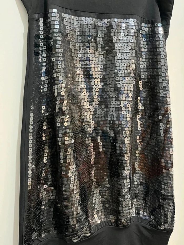 Robe à sequins Taille unique Maner Fêtes Noël Jour de l’an - photo numéro 3