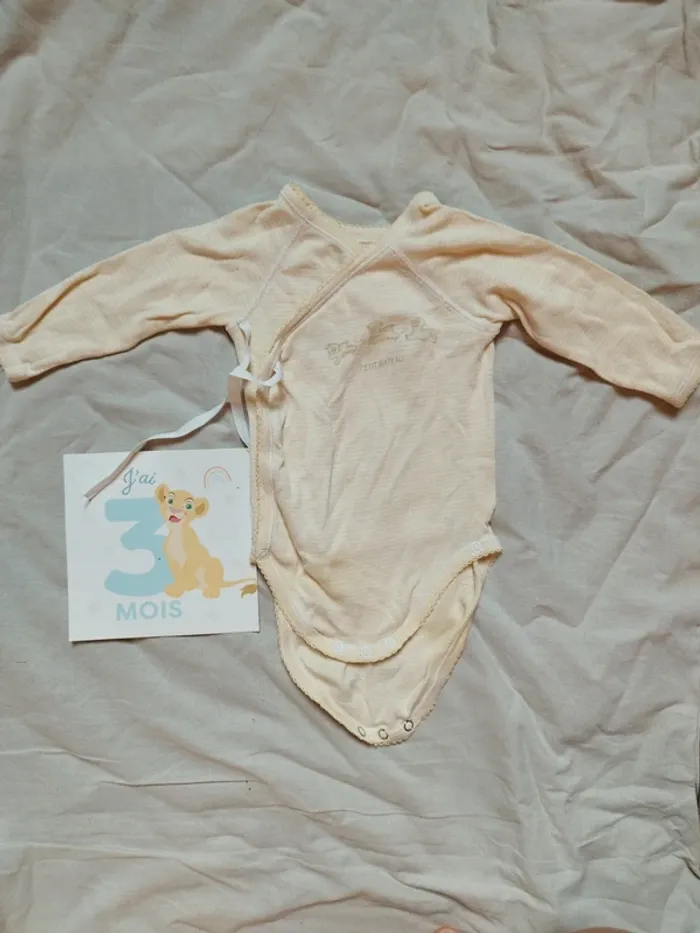 Body manches longues Petit Bateau