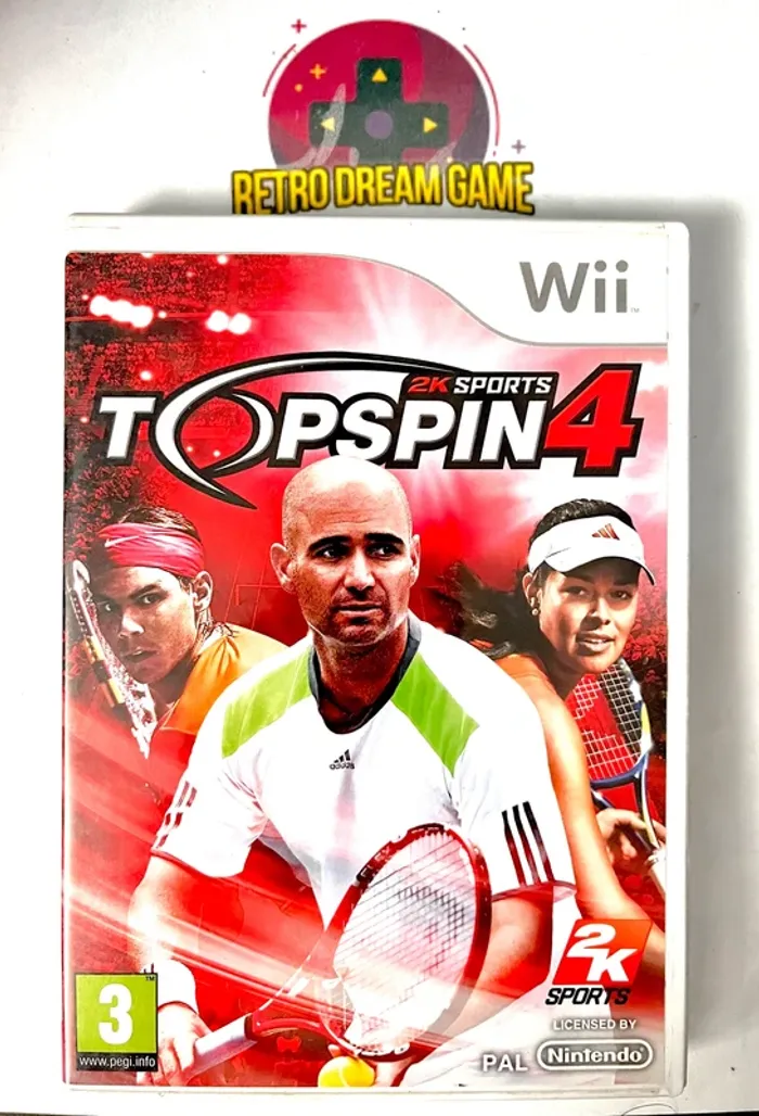 Top spin 4 sur Wii