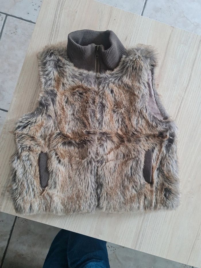 Veste sans manches 8 ans épaisse et douce