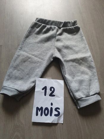 Pantalon jogging 9/12mois