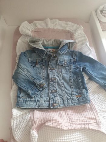 Veste en jean mixte 6/12m