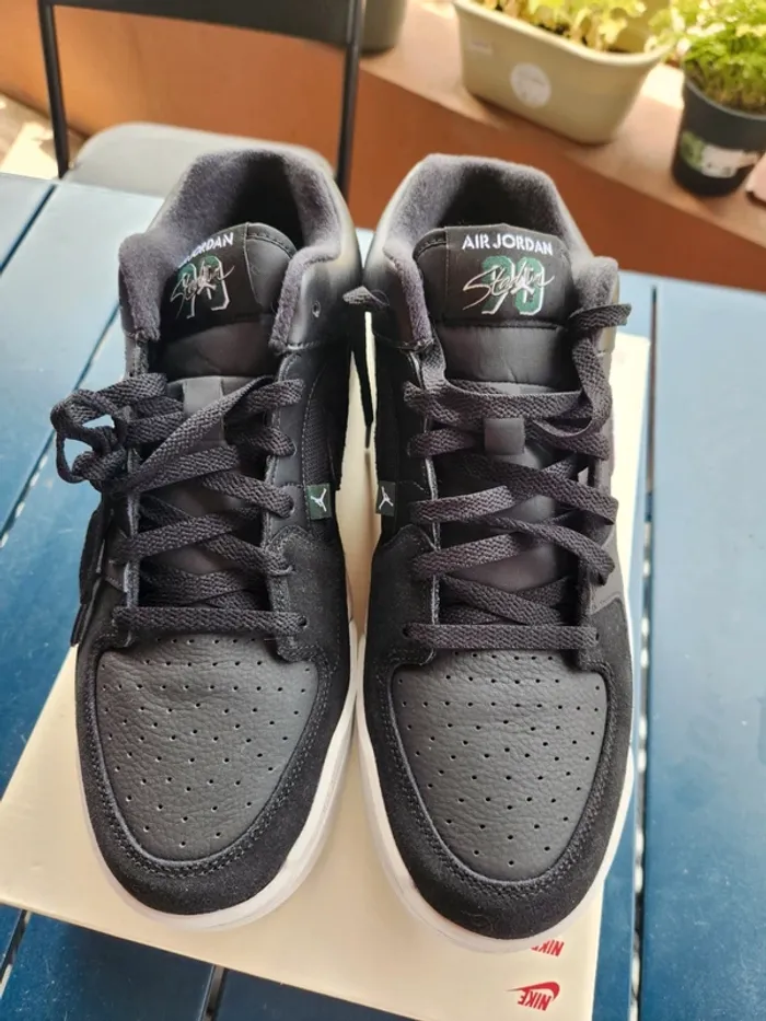 Jordan stadium 90 homme taille 46 neuves blanc noir - photo numéro 4